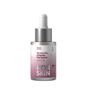 ICON SKIN 15% омолаживающий пилинг с пептидами / 15% Acid Mix & Peptide Peel system, 30 мл